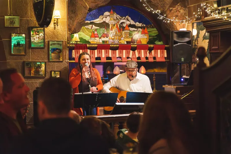 Konzert in einem Pub in Flensburg