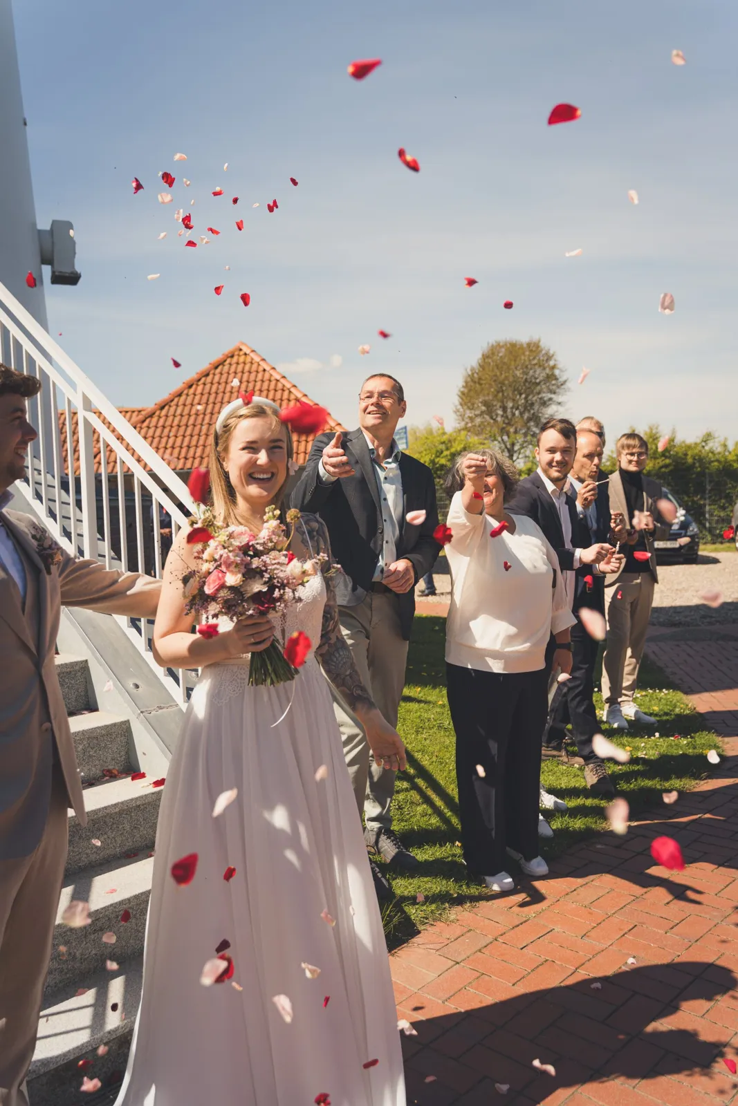 Hochzeit in Falshöft, Standesamt im Leuchtturm, Bild 6