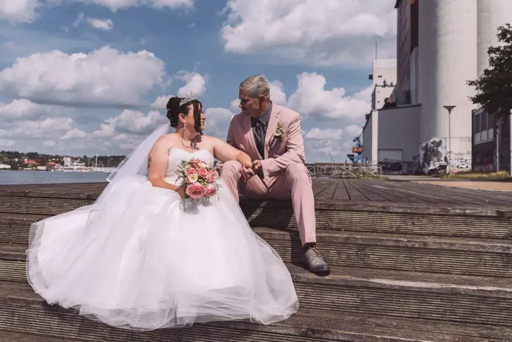 Hochzeit in Flensburg, kirchliche Trauung, Bild 3