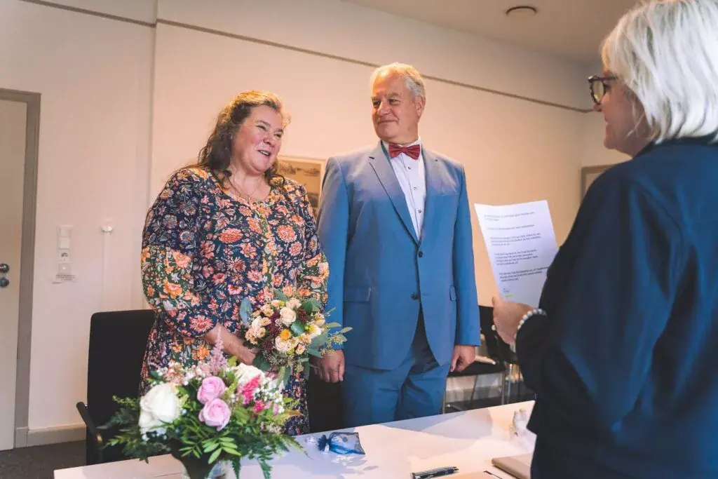 Hochzeit in Friedrichstadt, Standesamt, Bild 4