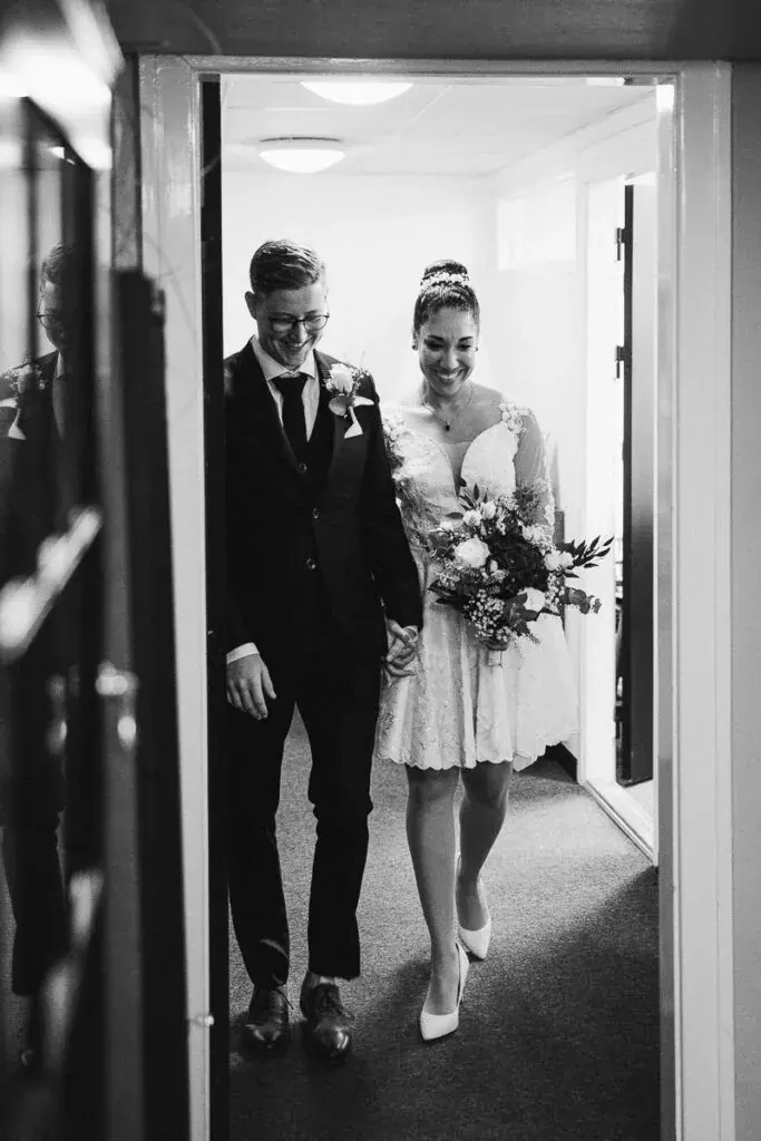 Hochzeit in Gråsten, Standesamt, Bild 2