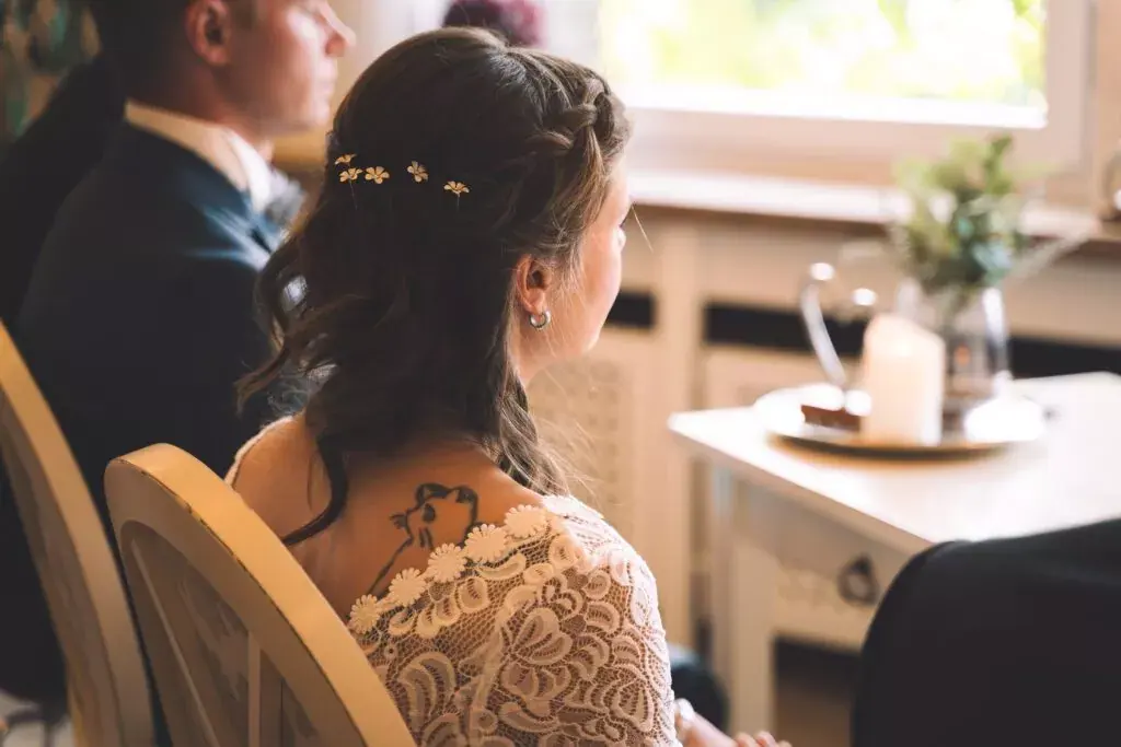 Hochzeit in Harrislee, Standesamt, Bild 3