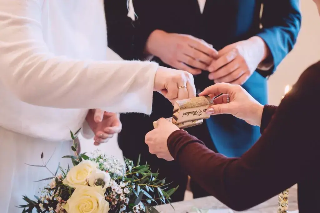 Hochzeit in Leck, Standesamt, Bild 4